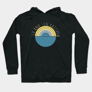 Sea And Sun Rainbow Hoodie